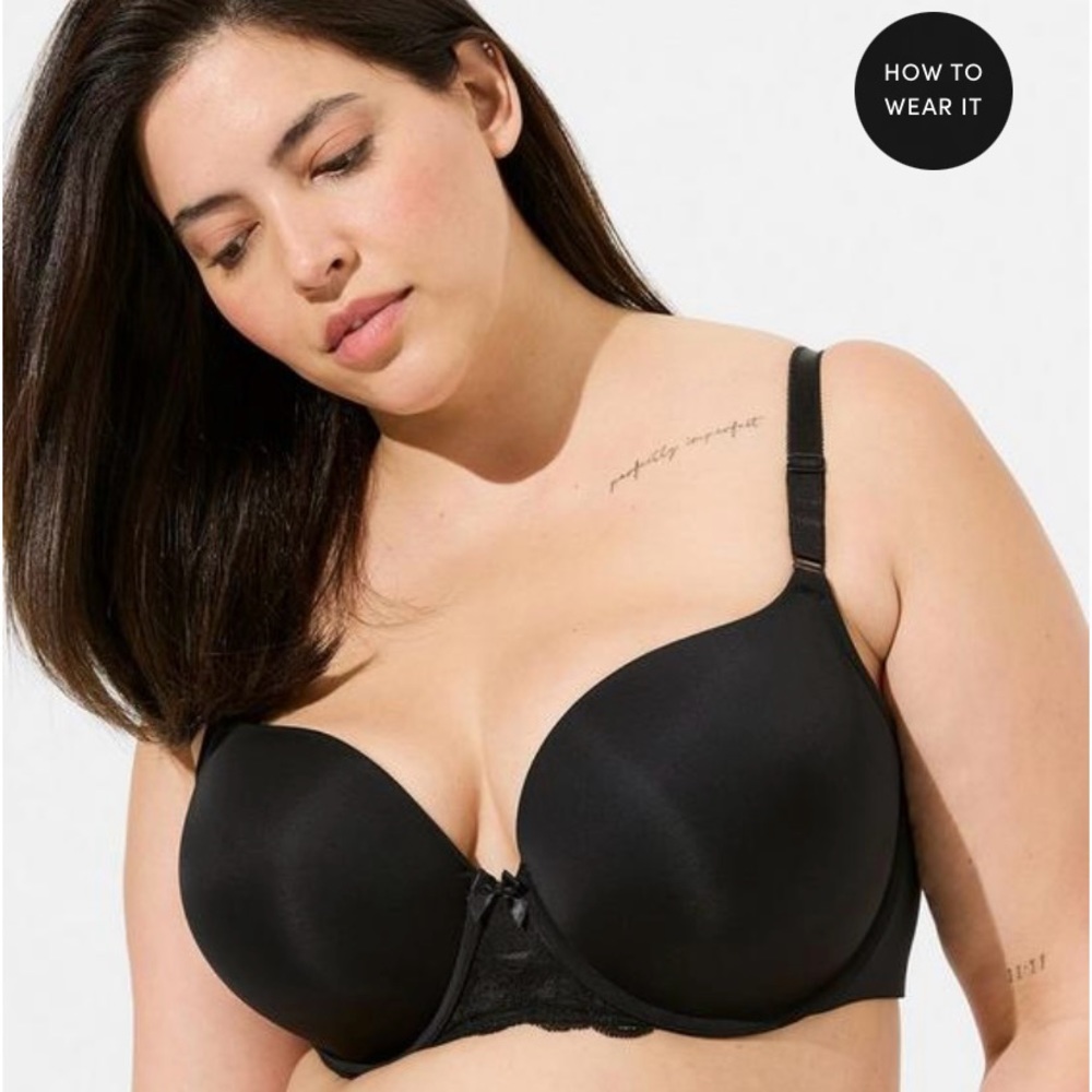 T shirt plunge bra